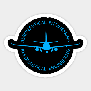 aeronautical engineering aerospace engineer Sticker